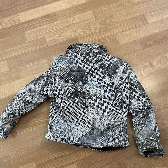 Silvana Cirri By Cisil Baby BLACK WHITE UNIQUE Jacket XS - Picture 5 of 8